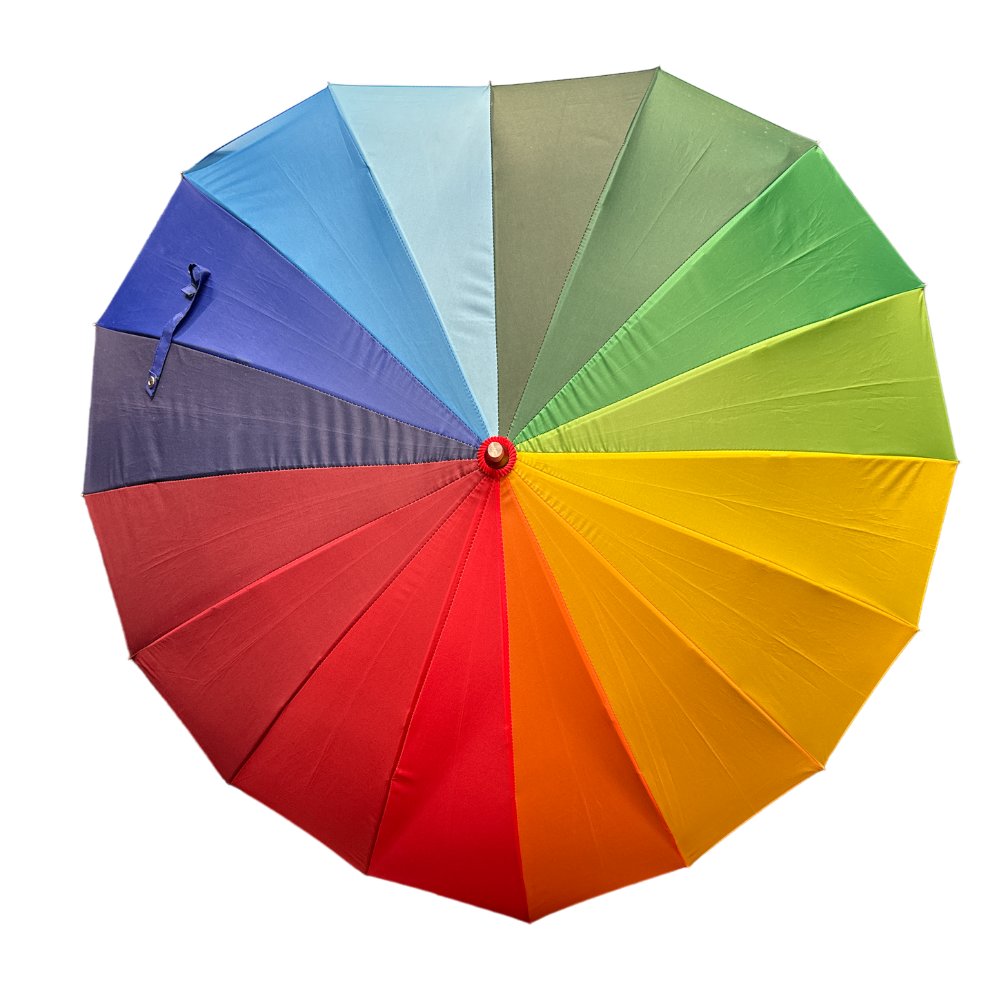 Boutique Heart Umbrella Rainbow