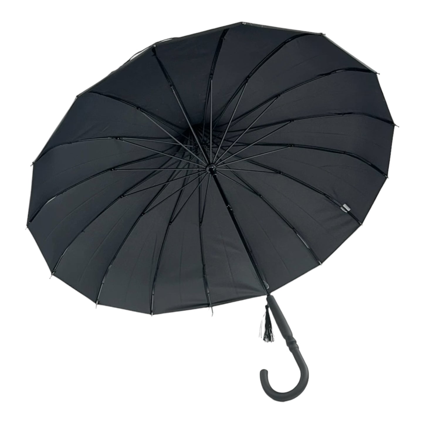 Boutique Classic Pagoda Umbrella in Black