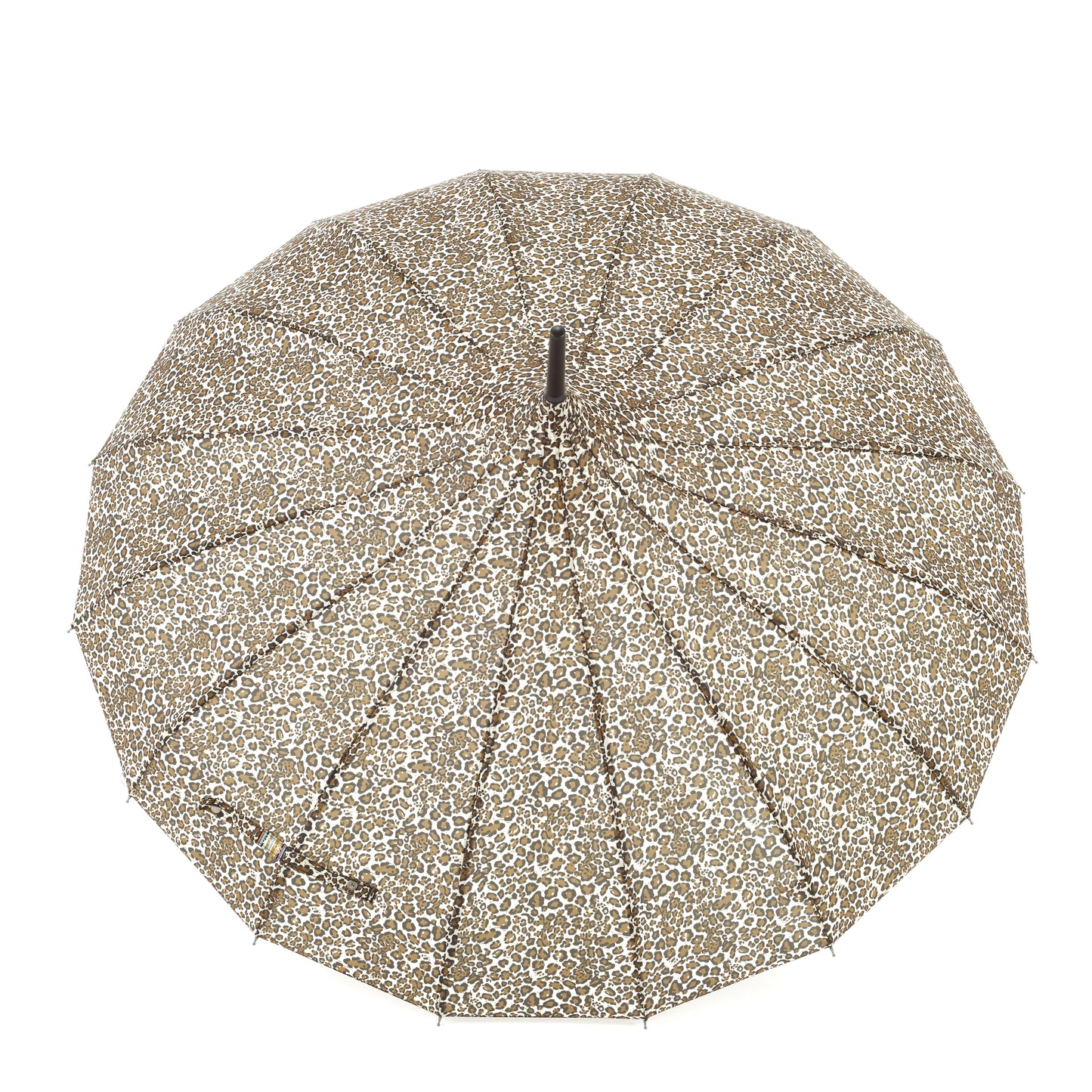 Boutique Classic Pagoda Umbrella in Leopard Print