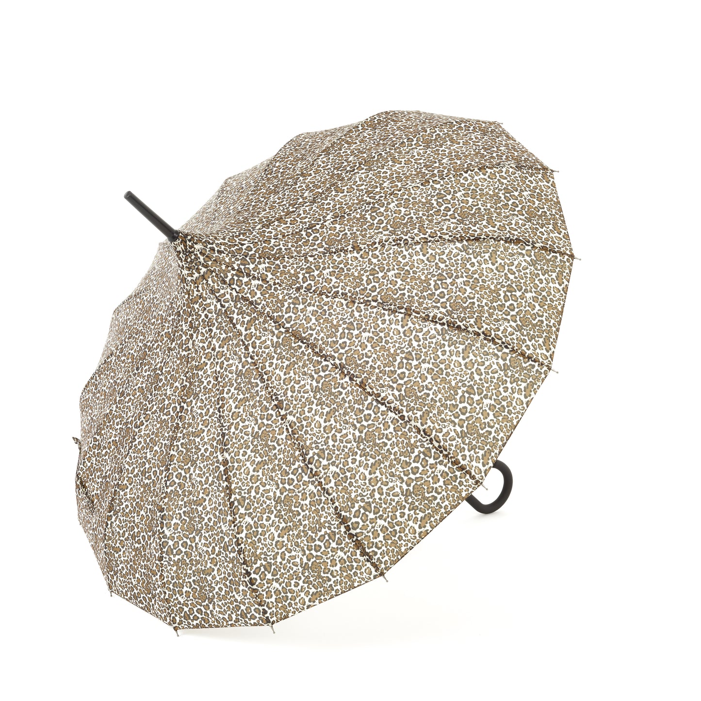 Boutique Classic Pagoda Umbrella in Leopard Print