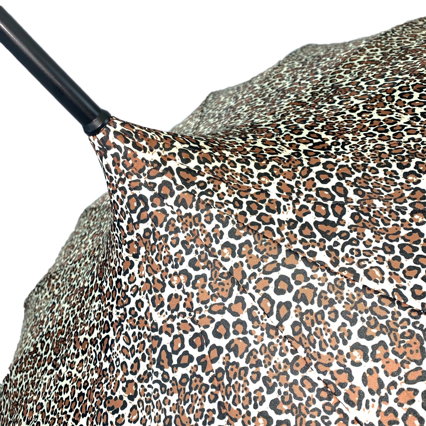 Boutique Classic Pagoda Umbrella in Leopard Print
