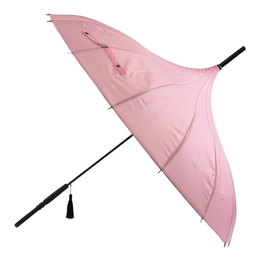 Boutique Classic Pagoda Umbrella in Pink