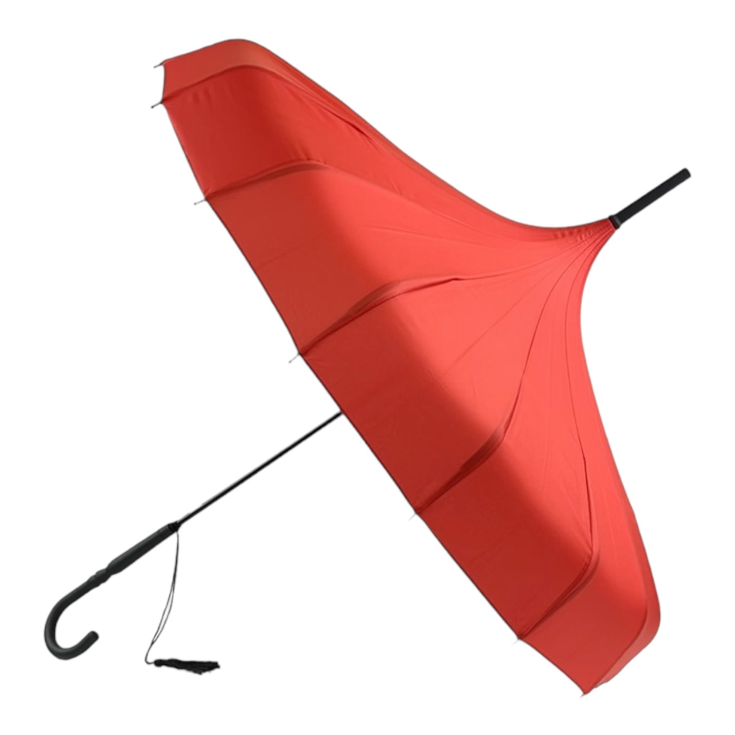 Boutique Classic Pagoda Umbrella in Red