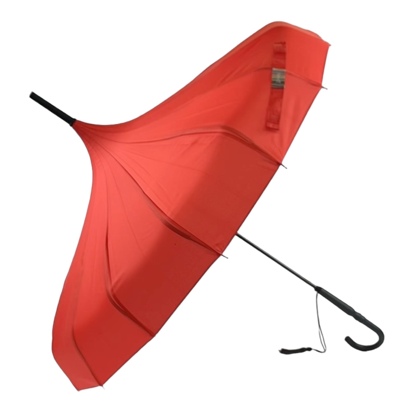 Boutique Classic Pagoda Umbrella in Red