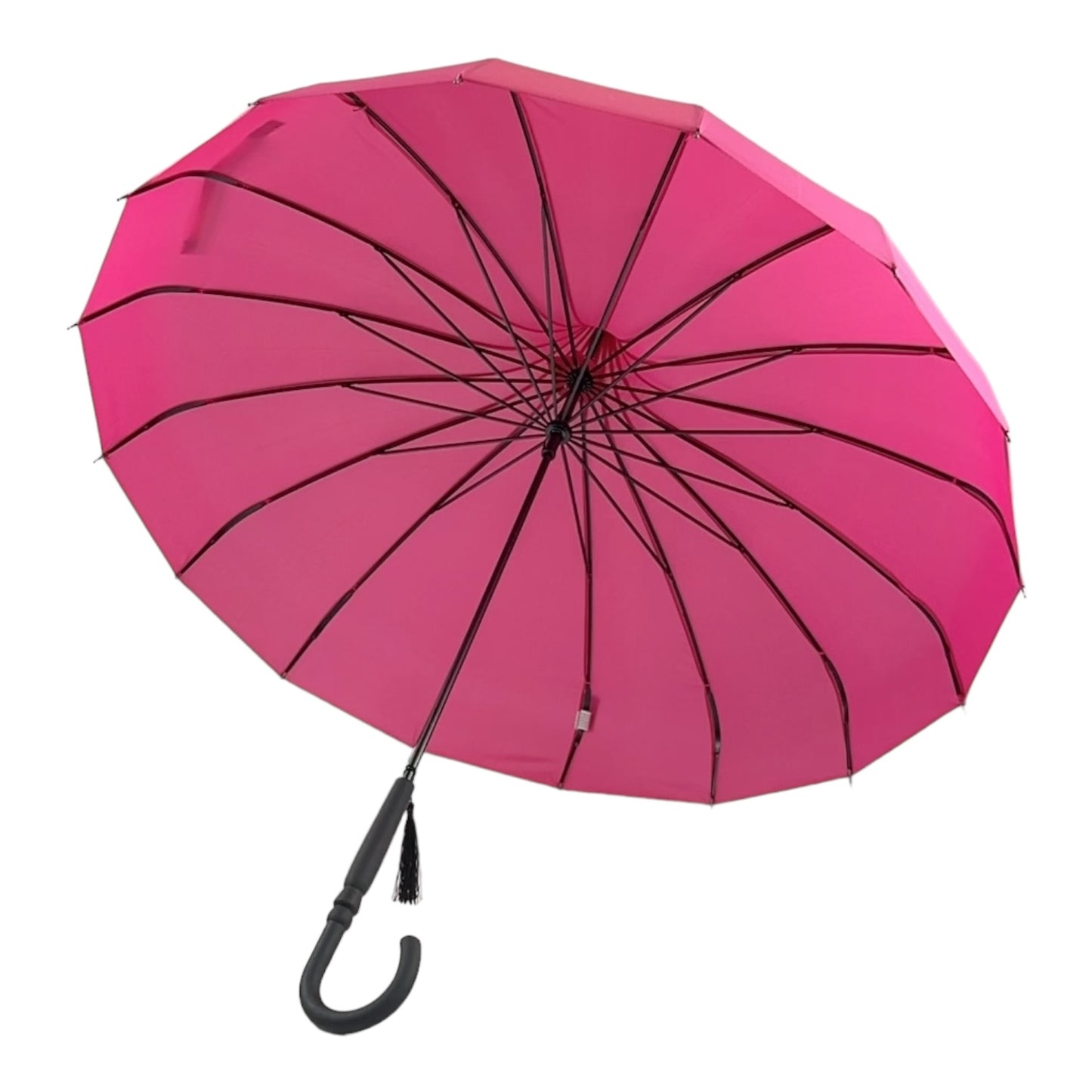 Boutique Classic Pagoda Umbrella in Rose Red