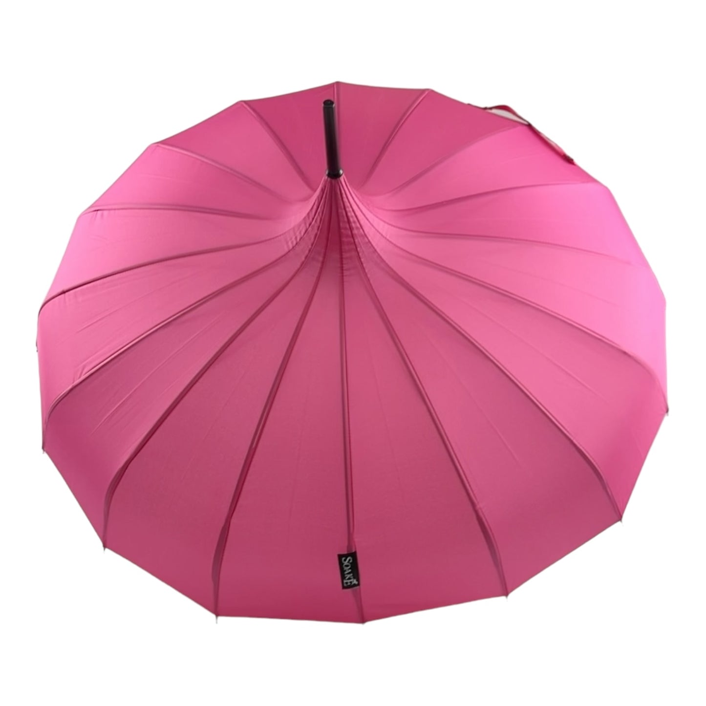 Boutique Classic Pagoda Umbrella in Rose Red