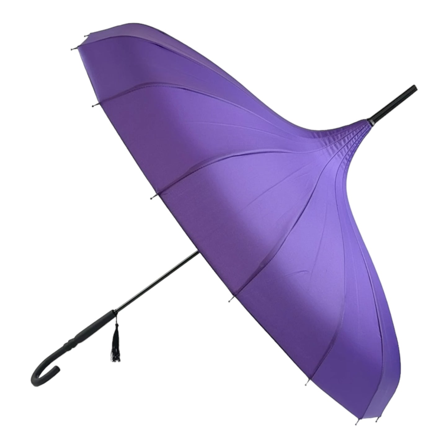 Boutique Classic Pagoda Umbrella in Violet
