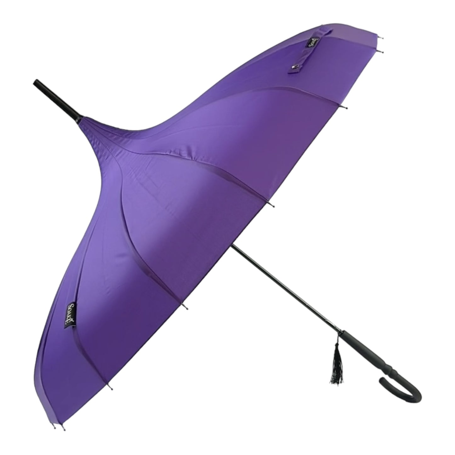 Boutique Classic Pagoda Umbrella in Violet
