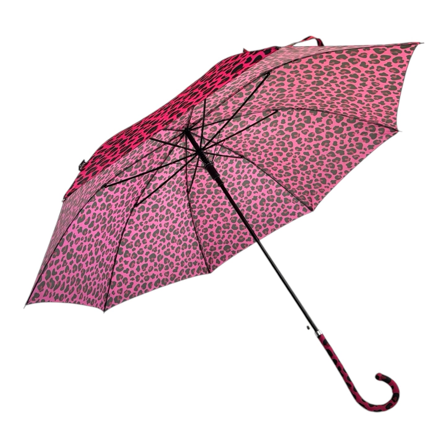 Retro Leopard Print in Hot Pink with matching handle