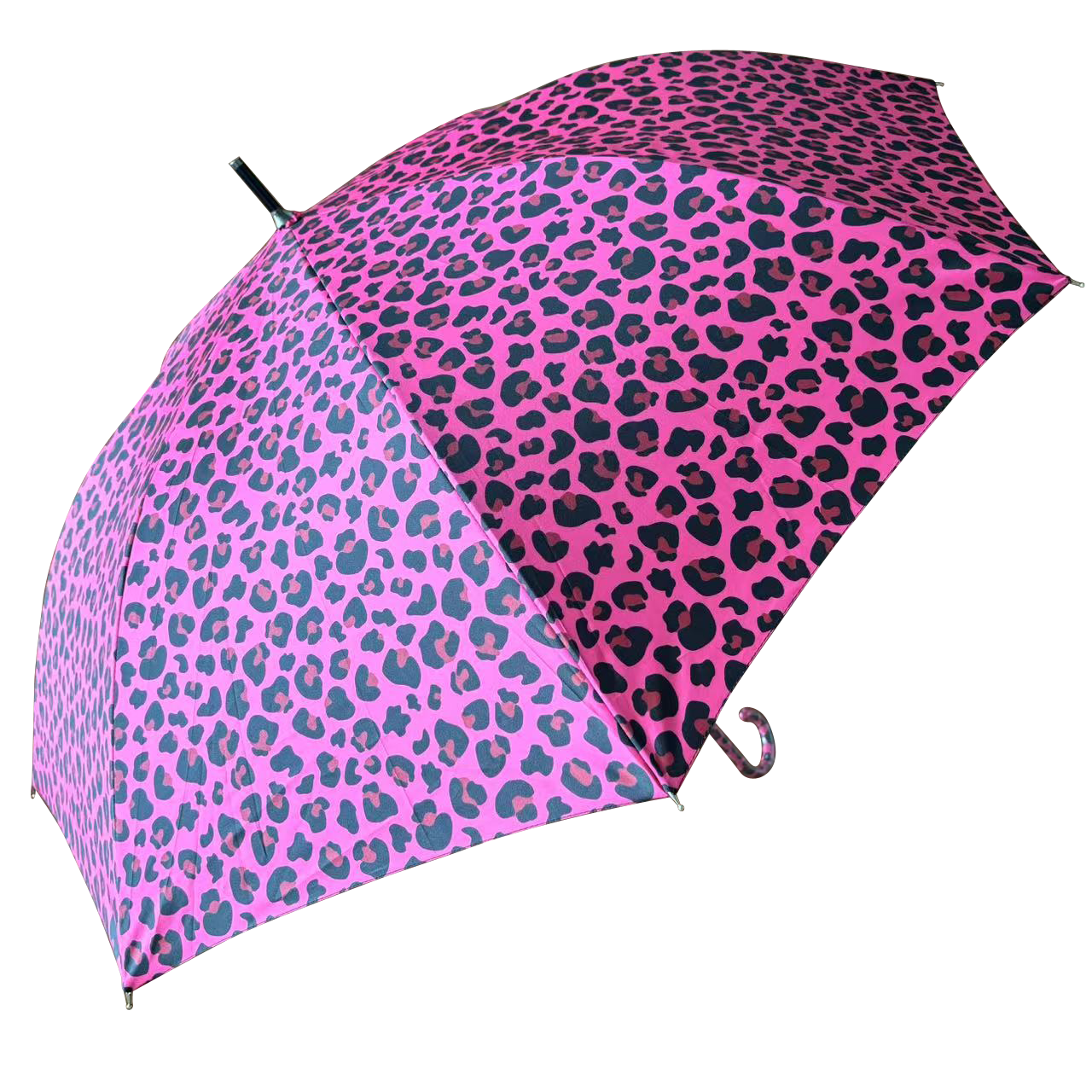 Retro Leopard Print in Hot Pink with matching handle