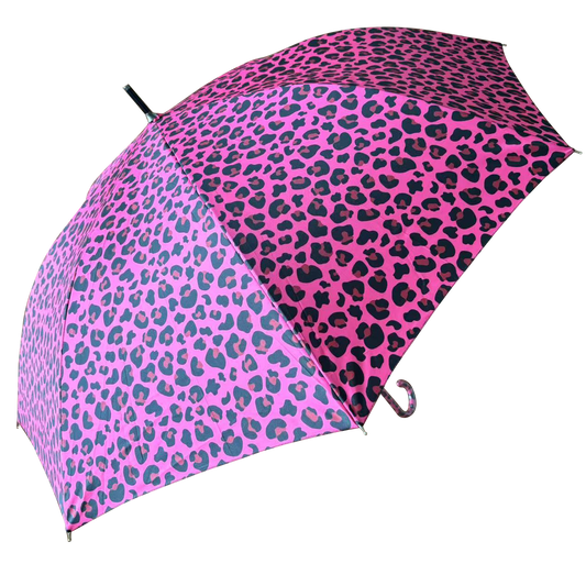 Retro Leopard Print in Hot Pink with matching handle