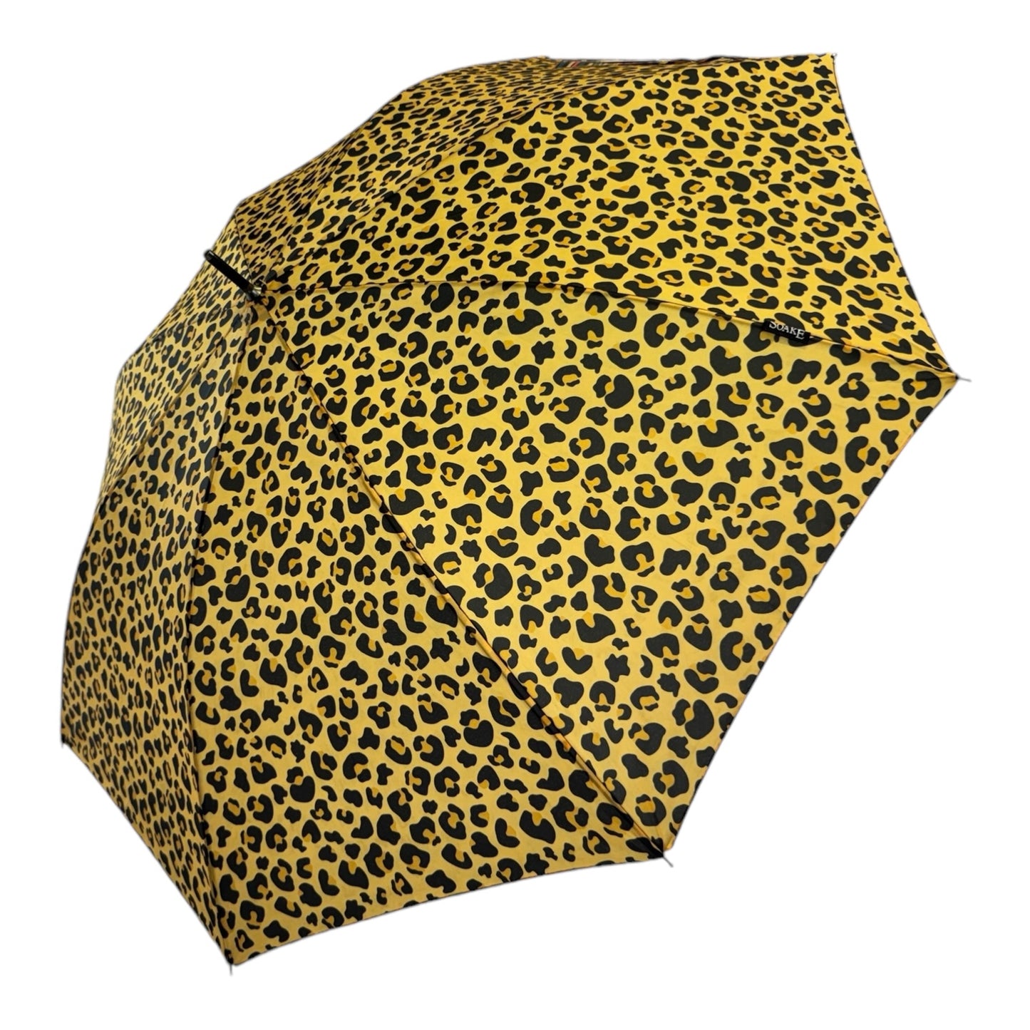Retro Leopard Print in Saffron Yellow with matching handle