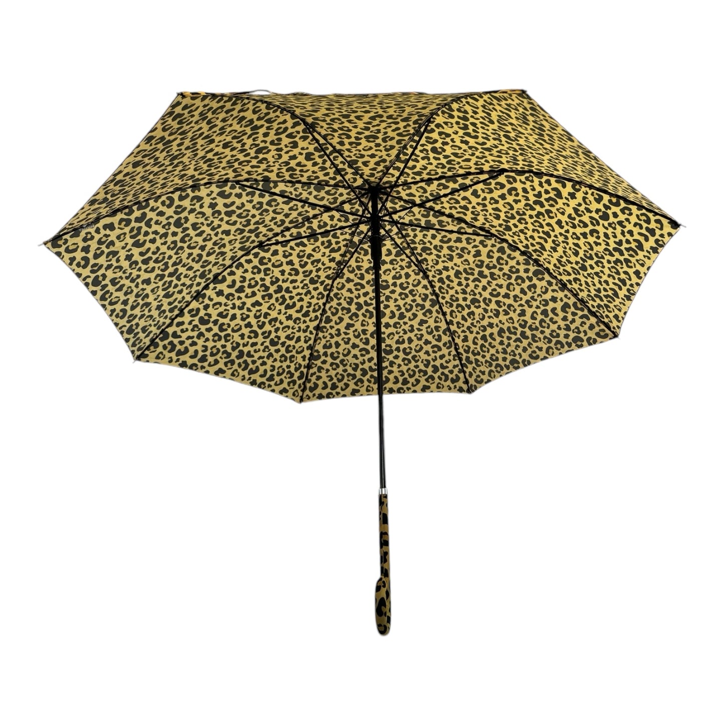 Retro Leopard Print in Saffron Yellow with matching handle