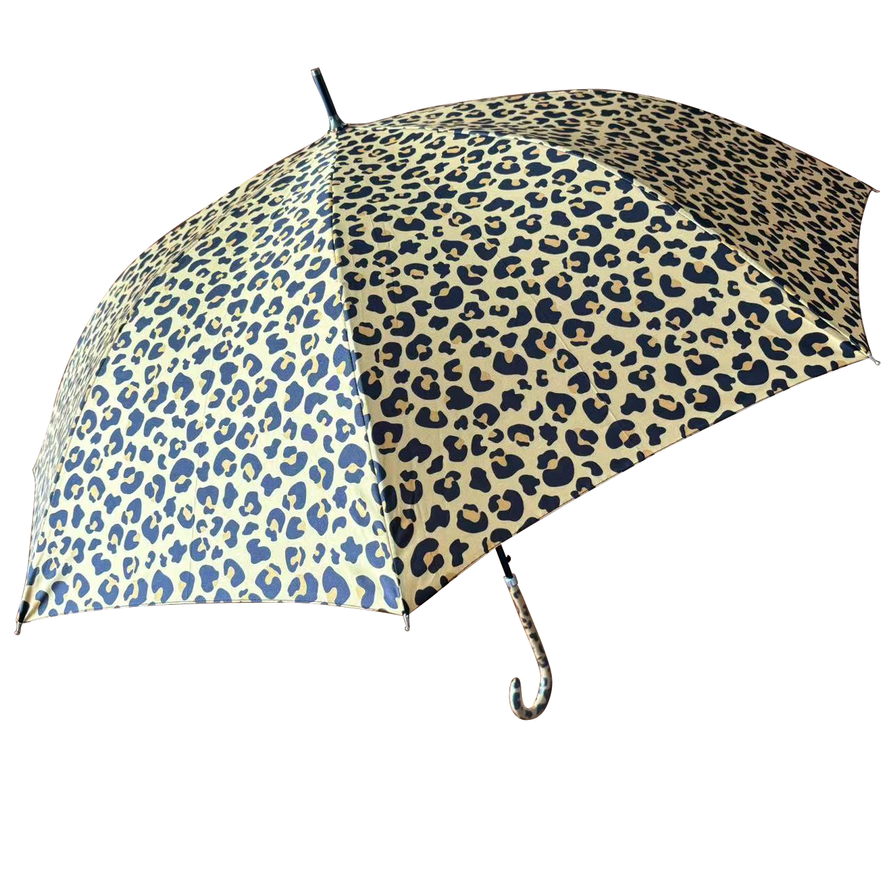Retro Leopard Print in Saffron Yellow with matching handle