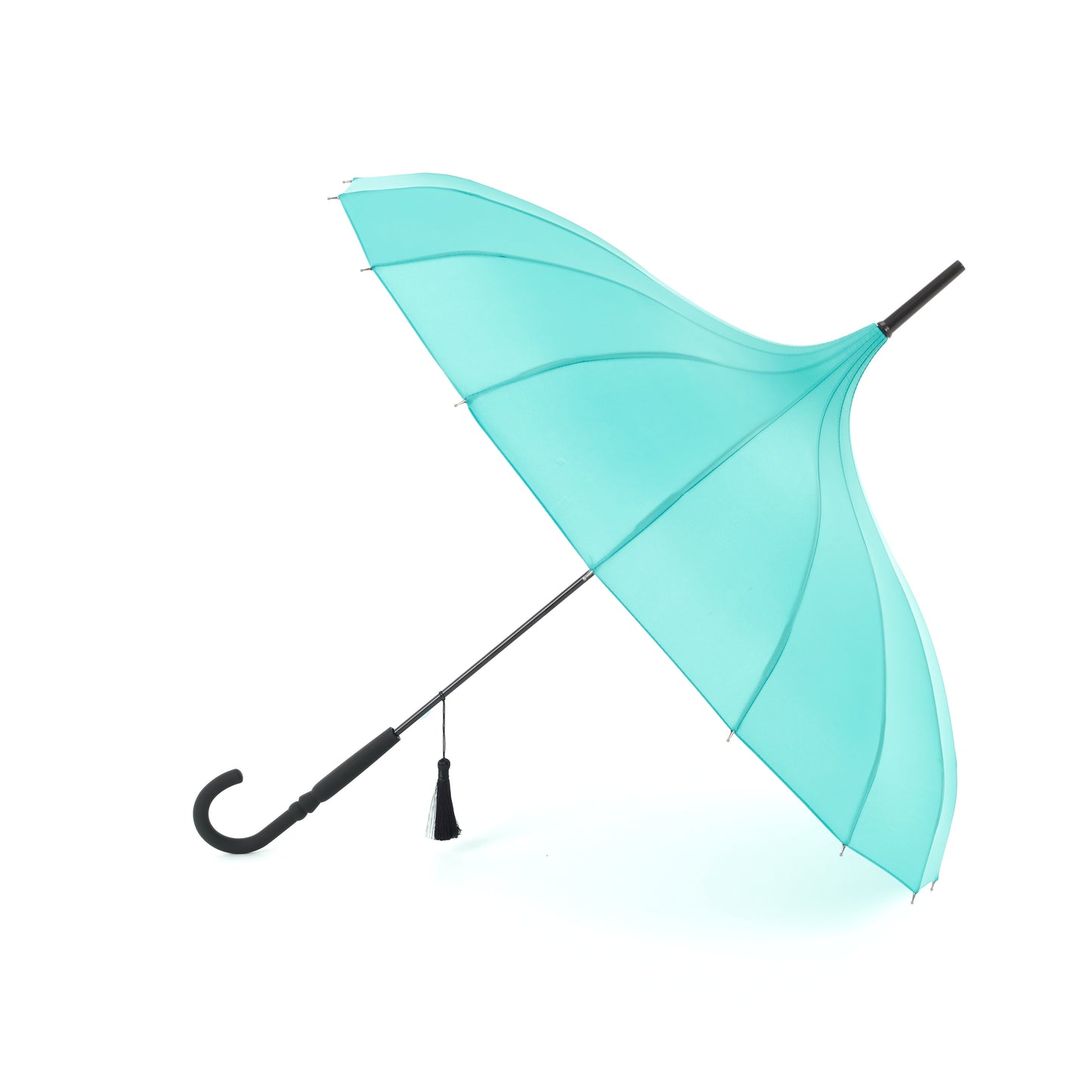 Boutique Classic Pagoda Umbrella in Teal