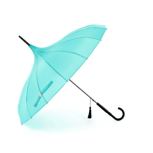 Boutique Classic Pagoda Umbrella in Teal
