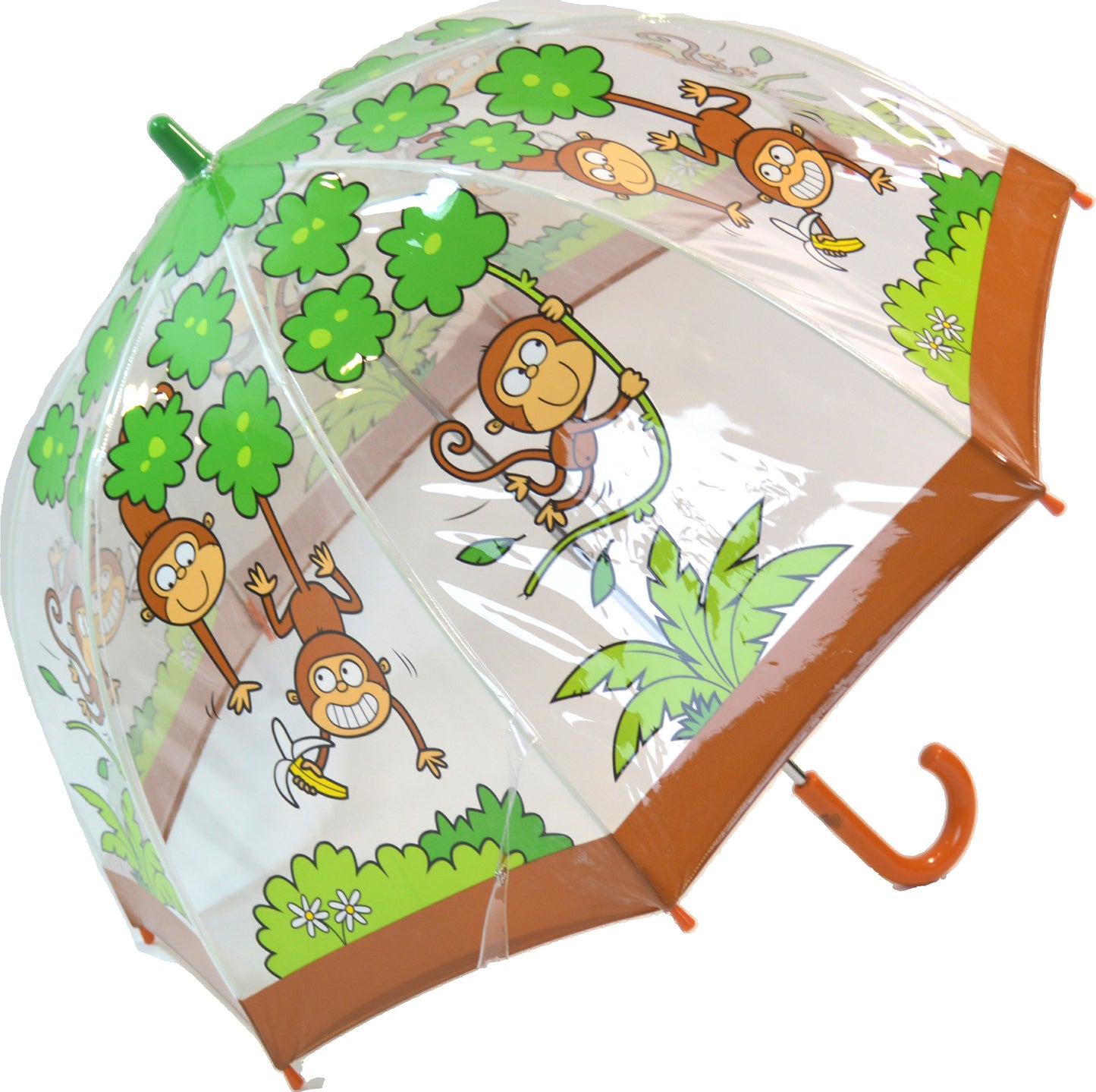 Bugzz Kids PVC Monkey Umbrella