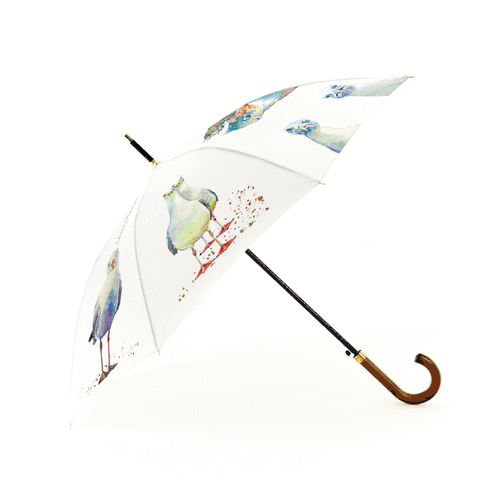 Cherry Parsons 8 Seagull design Classic White