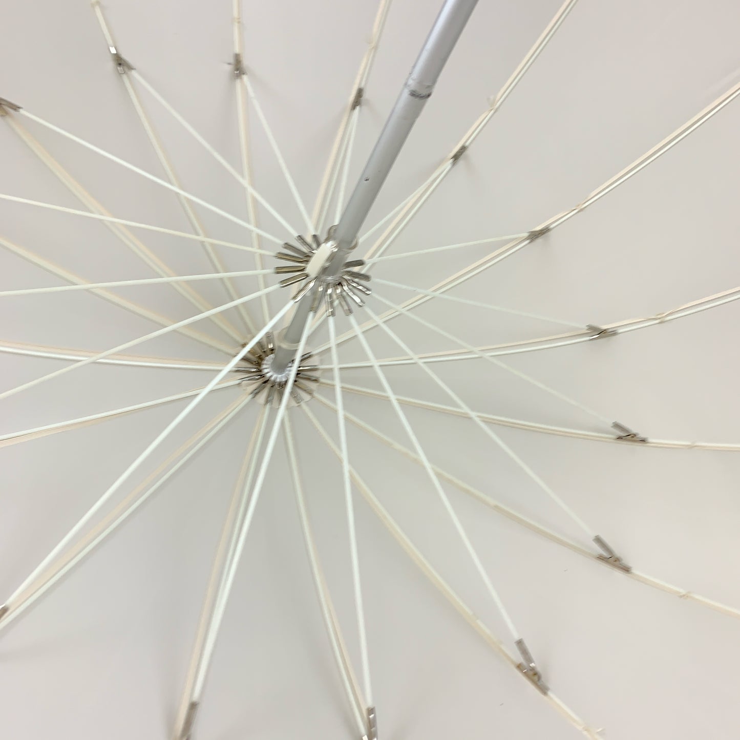 Boutique Heart Umbrella Cream