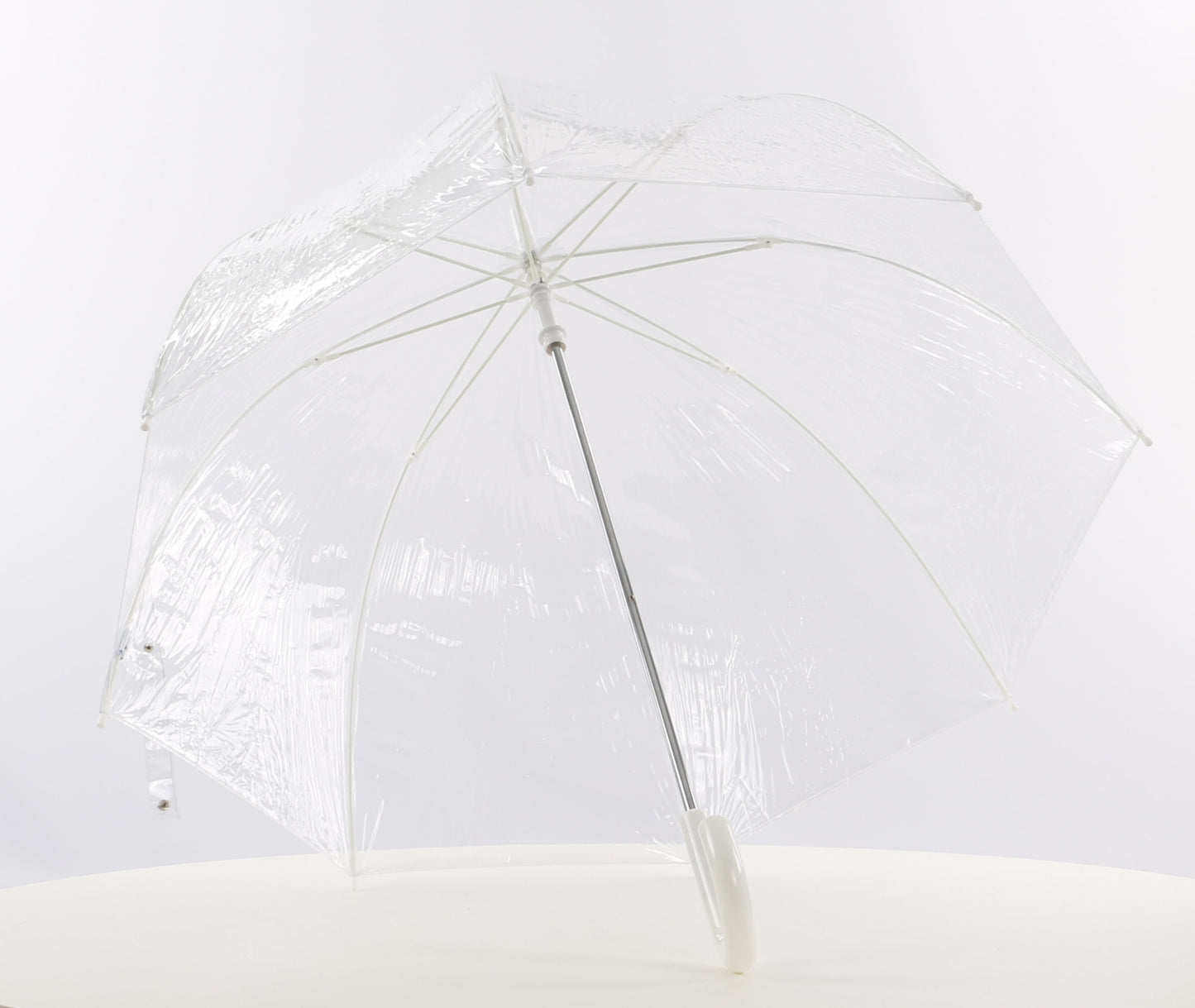 Everyday Clear Vinyl Dome Umbrella Plain