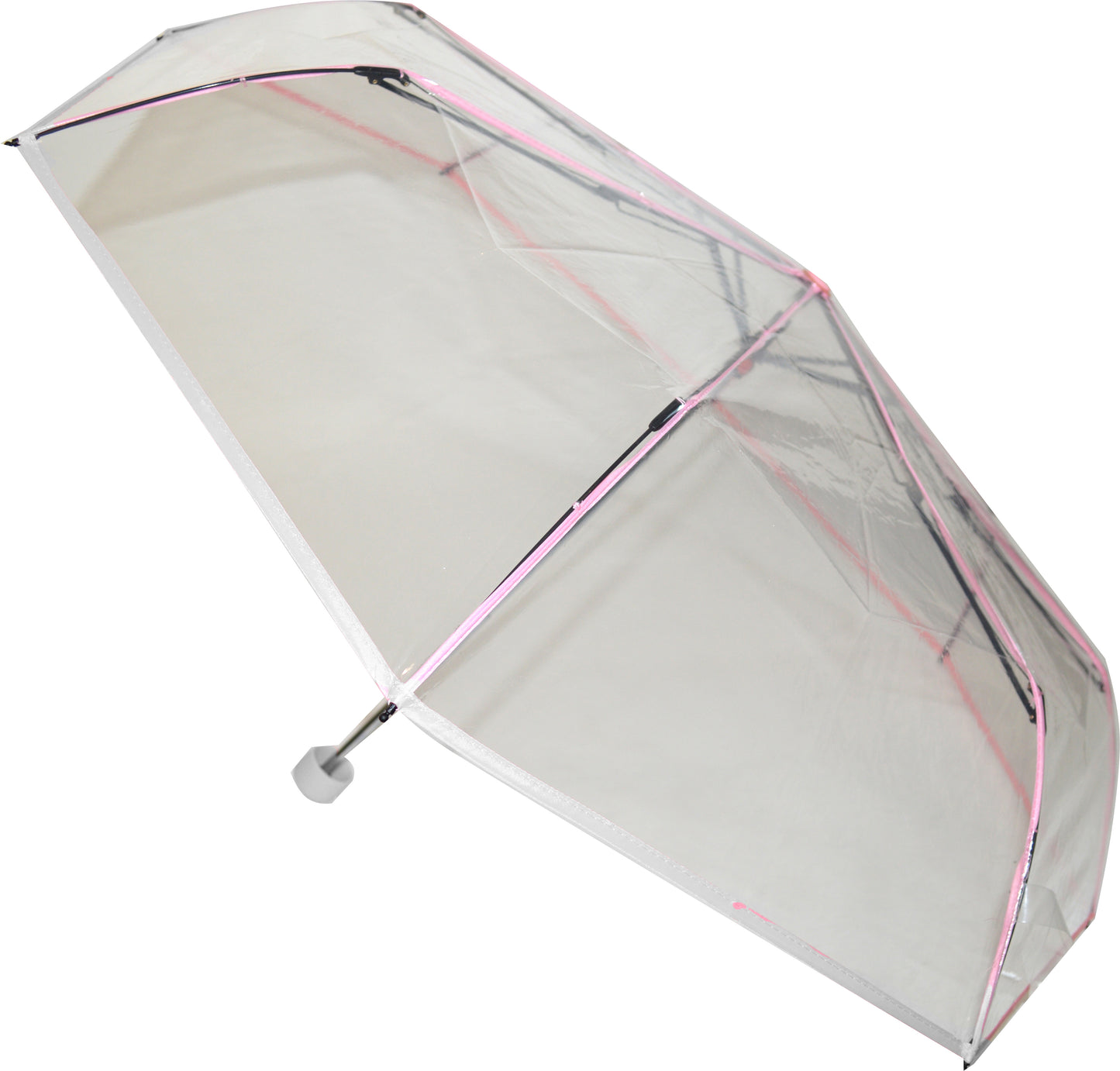 Everyday Clear Umbrella White FOLDING