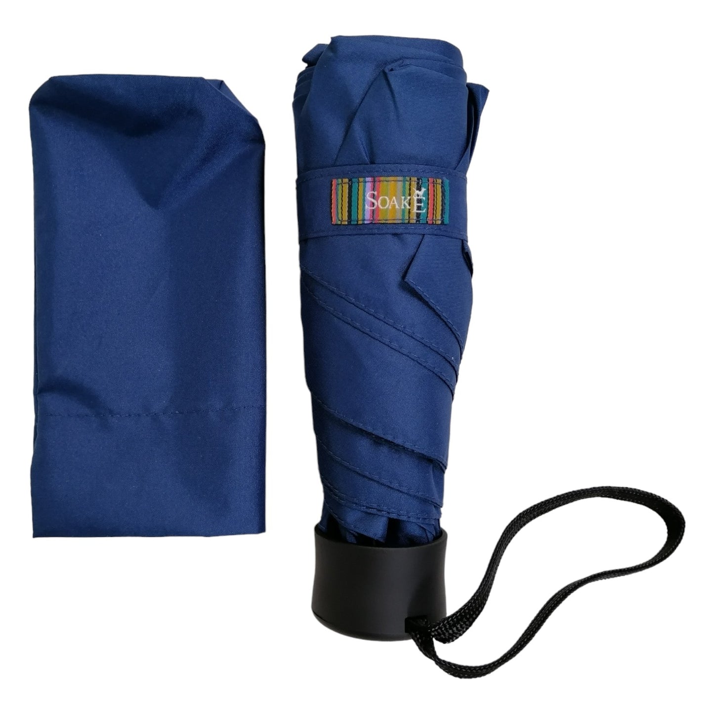 Everyday Folding Super Mini Blue Umbrella