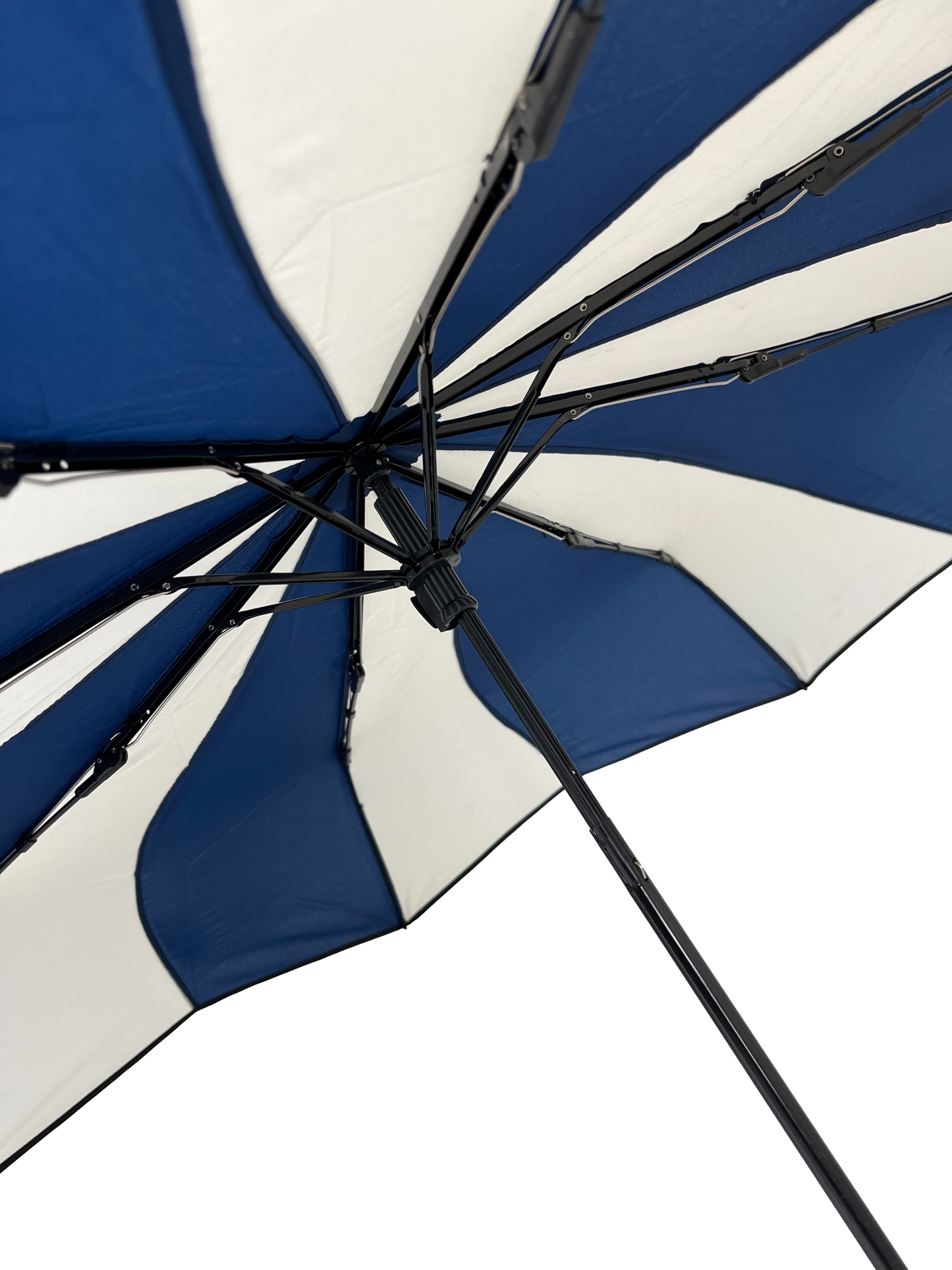 Everyday Swirl Folding Umbrella Navy/Cream
