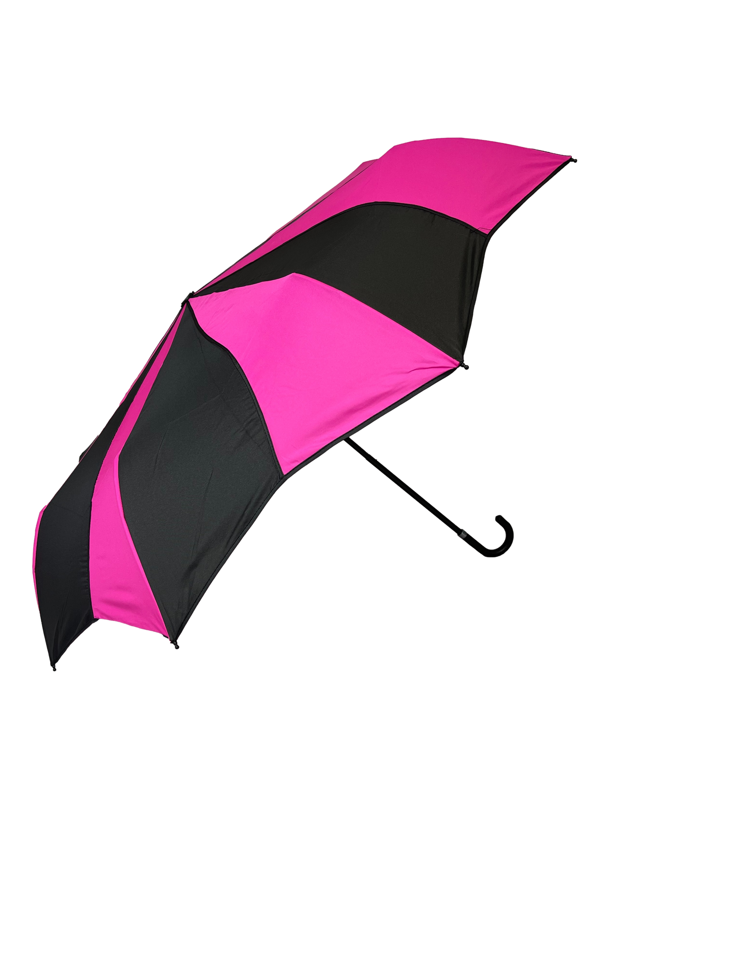 Everyday Swirl Folding Umbrella Pink/Black