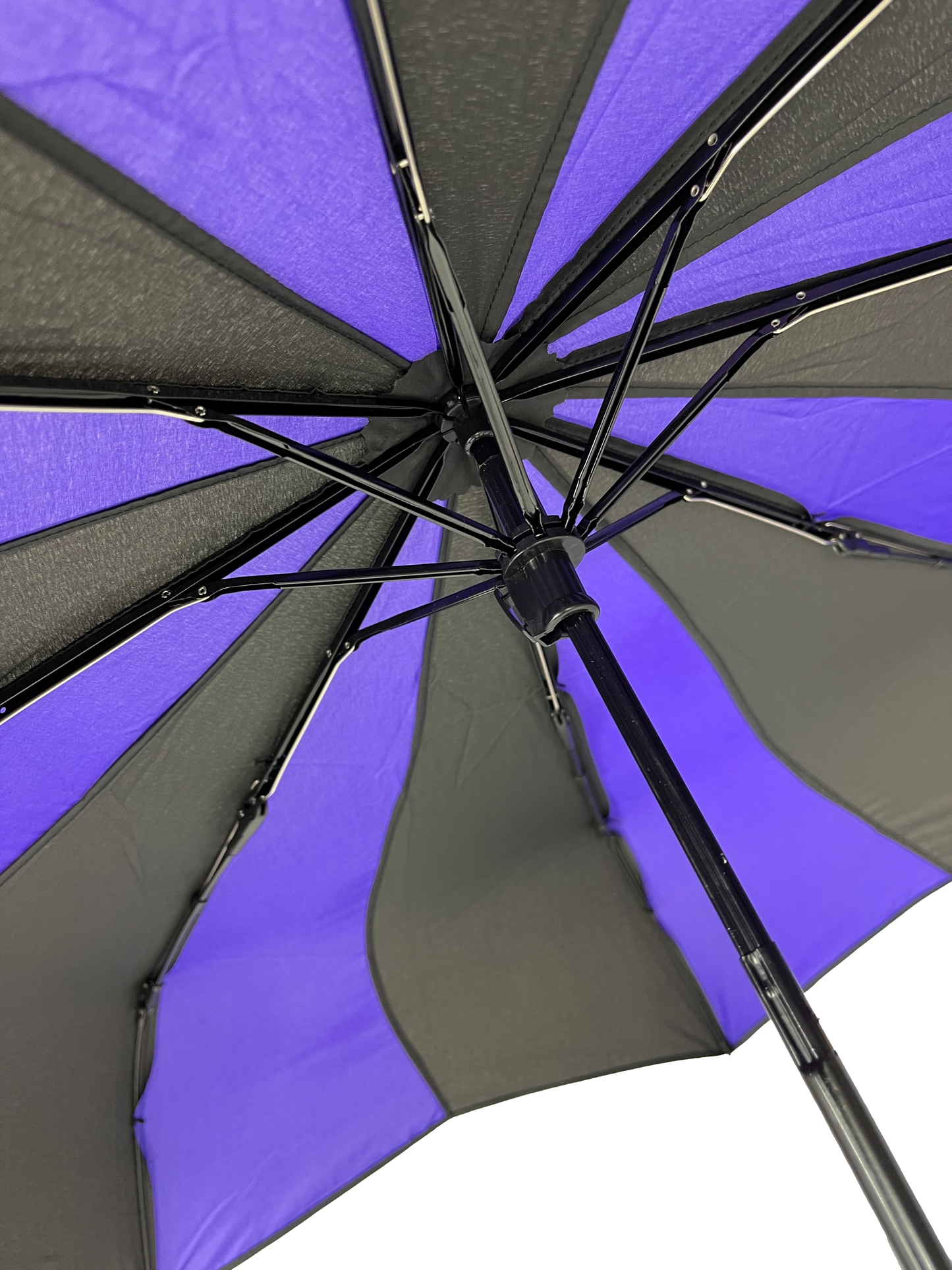 Everyday Swirl Folding Umbrella Purple/Black
