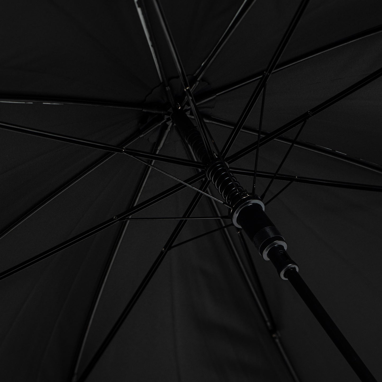 Everyday Leopard Print (metallic) Silver Stick umbrella