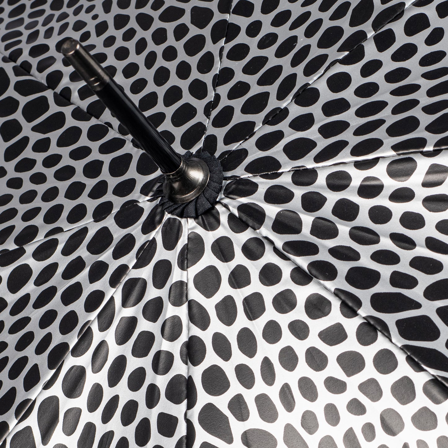 Everyday Snake Skin Print (Metallic) Silver Umbrella