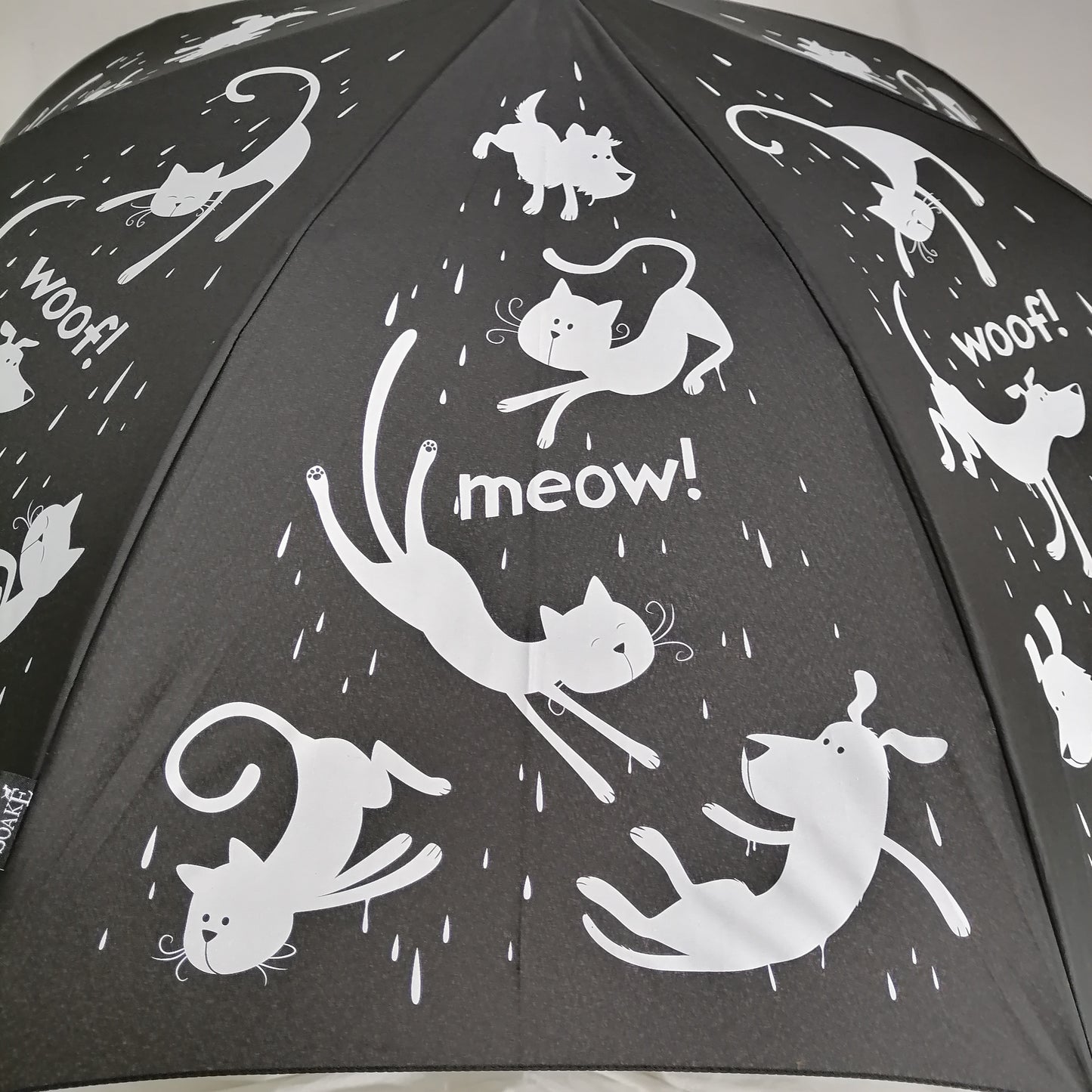 Everyday Raining Cats and Dogs Stick Umbrella