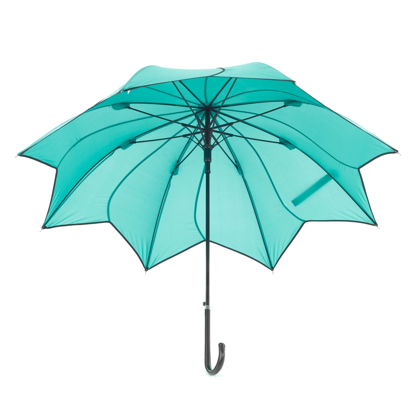 Everyday Swirl Stick Umbrella Teal