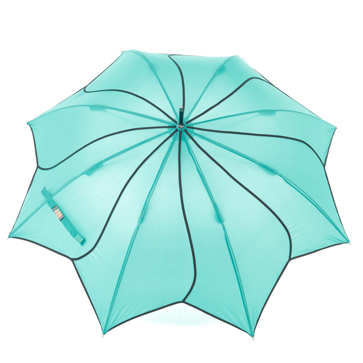 Everyday Swirl Stick Umbrella Teal