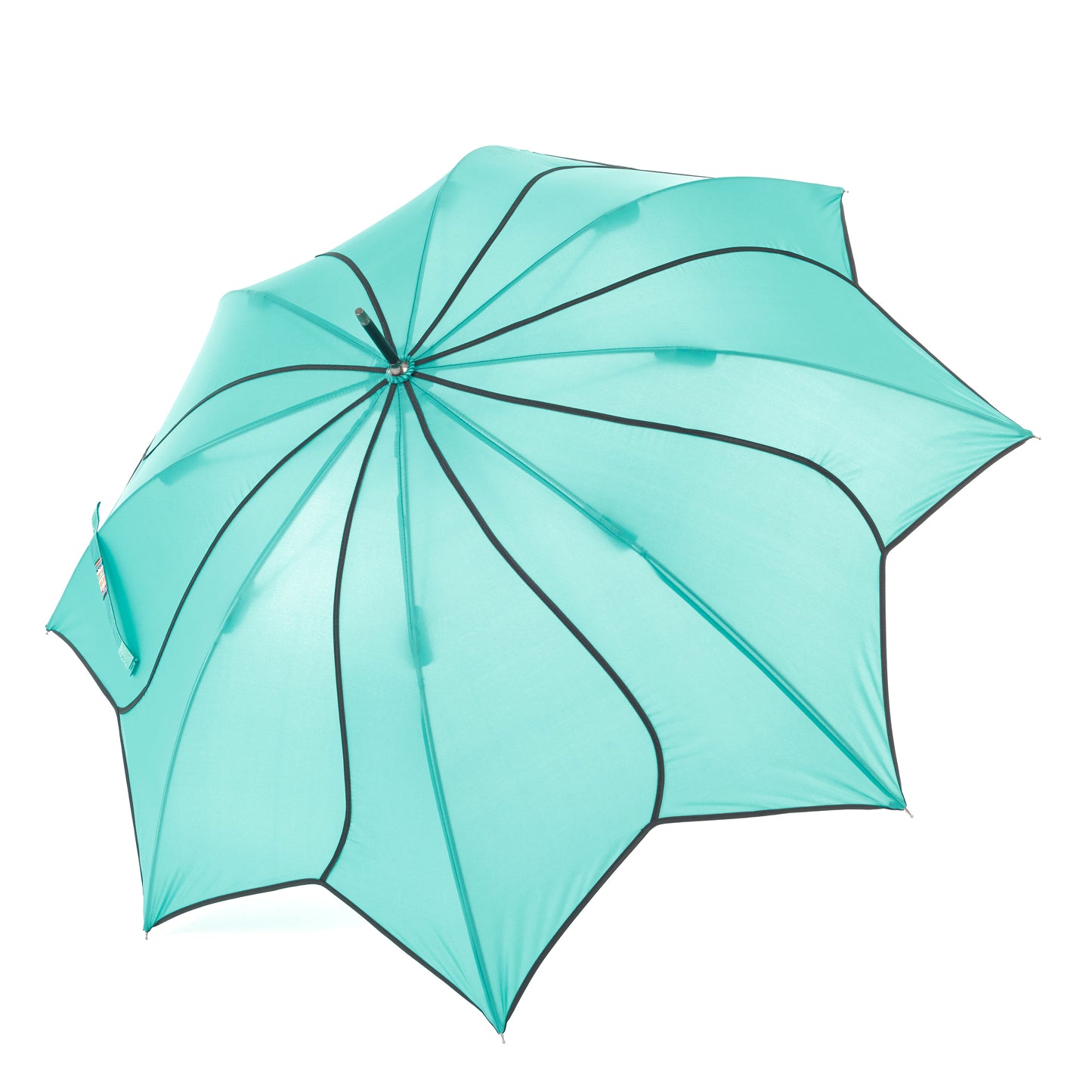 Everyday Swirl Stick Umbrella Teal