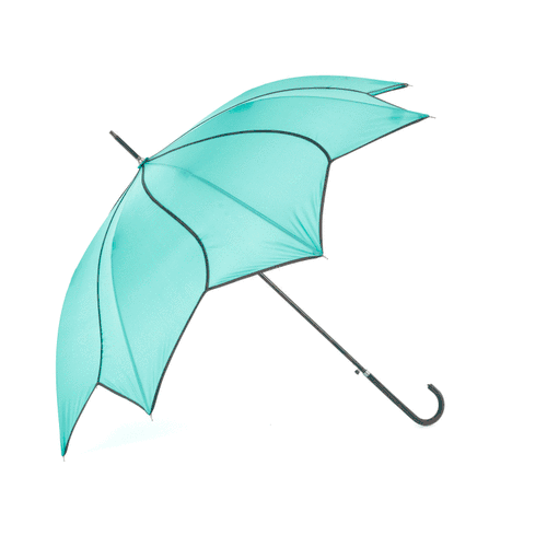 Everyday Swirl Stick Umbrella Teal