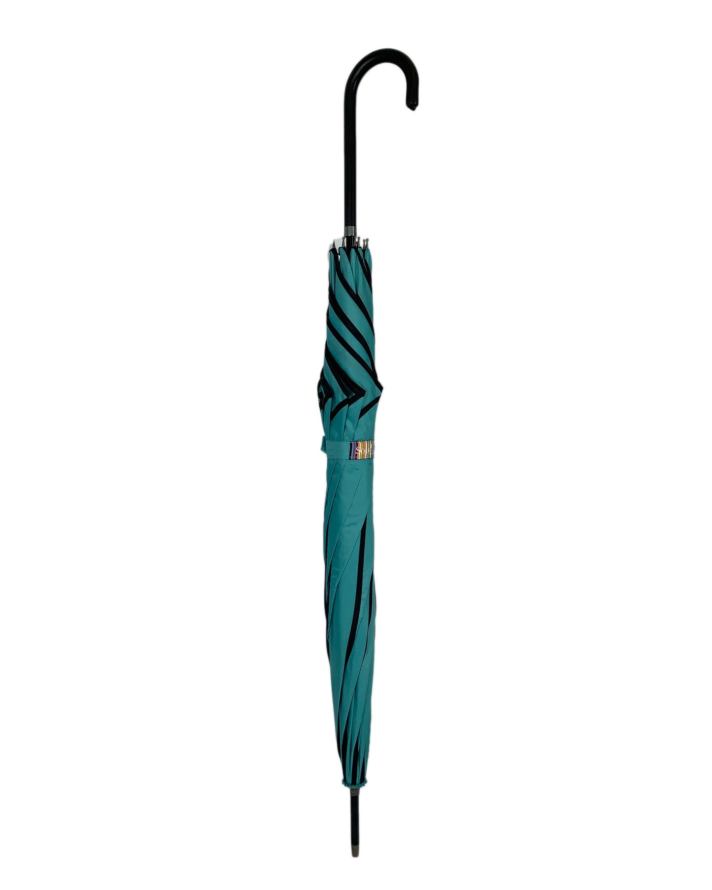 Everyday Swirl Stick Umbrella Teal