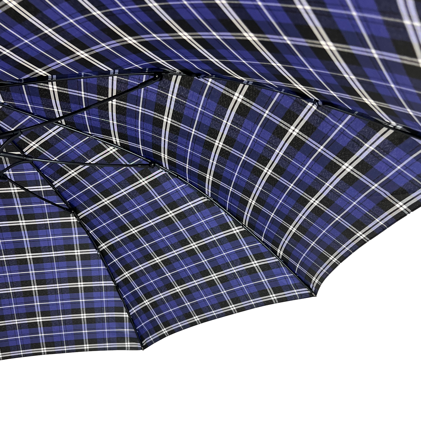 Everyday Tartan Stick Umbrella Purple