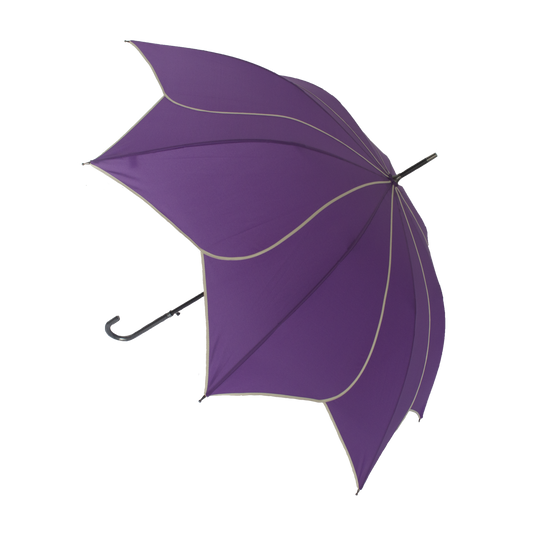 Everyday Swirl Stick Umbrella Purple