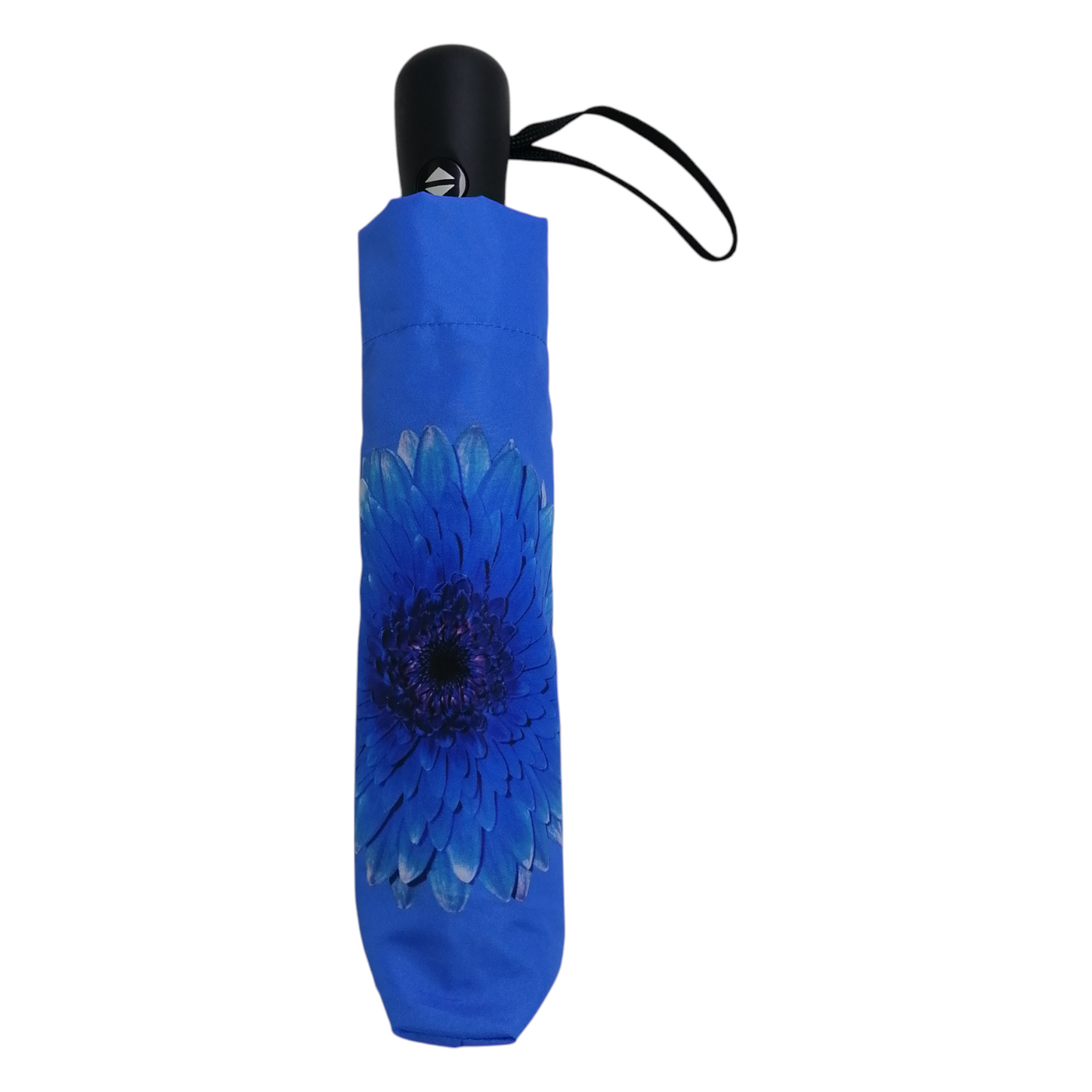 StormKing Folding Floral Umbrella Blue Daisy