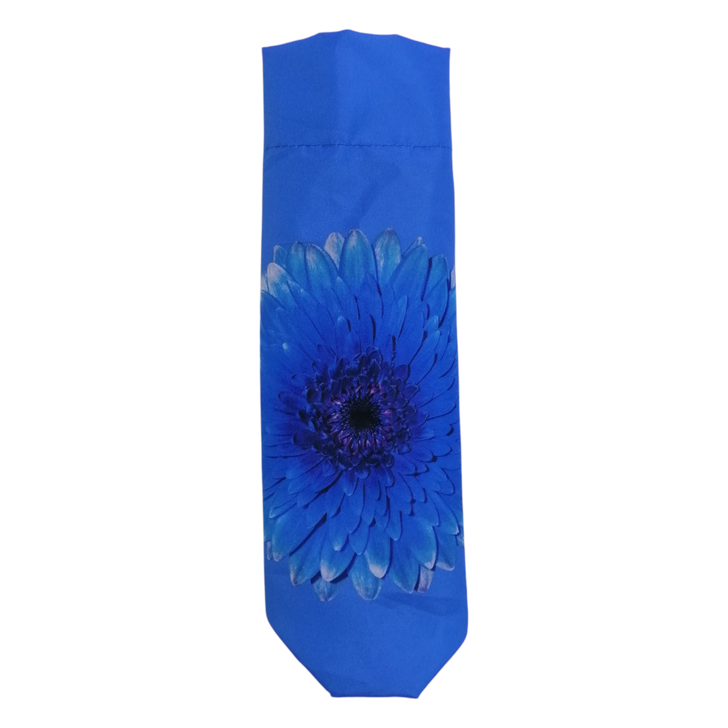StormKing Folding Floral Umbrella Blue Daisy