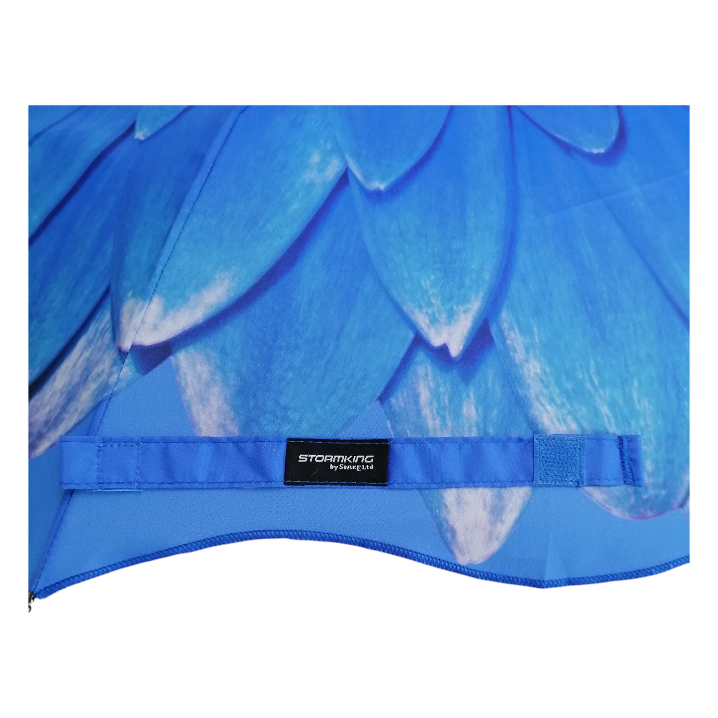 StormKing Folding Floral Umbrella Blue Daisy