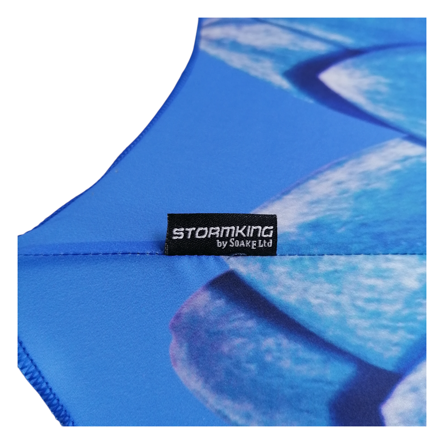 StormKing Folding Floral Umbrella Blue Daisy