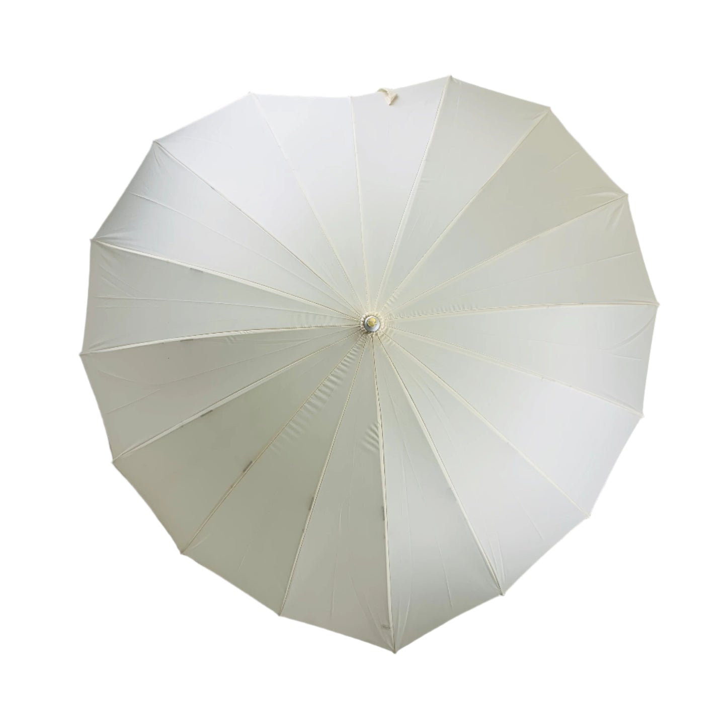Boutique Heart Umbrella Cream