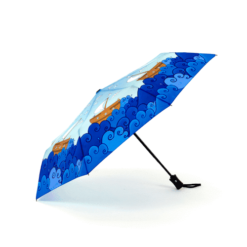 Laura Wall Boats Design Folding Umbrella