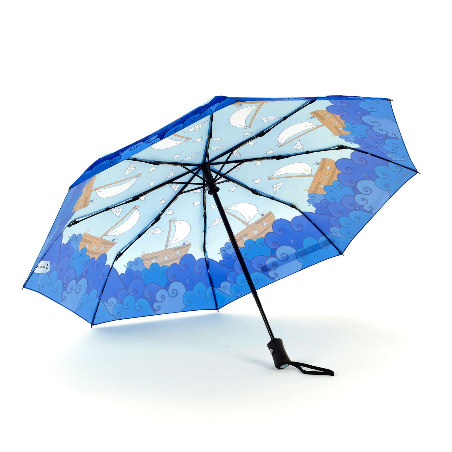 Laura Wall Boats Design Folding Umbrella