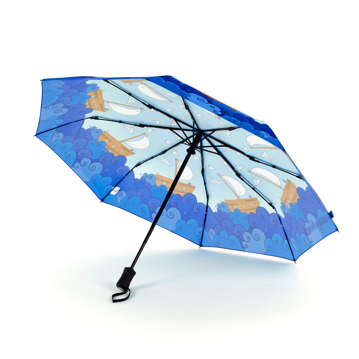 Laura Wall Boats Design Folding Umbrella