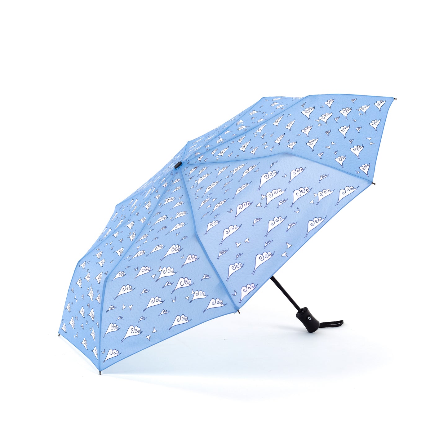Laura Wall Clouds Design Folding Umbrella