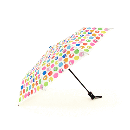 Laura Wall Dots Design Folding Umbrella