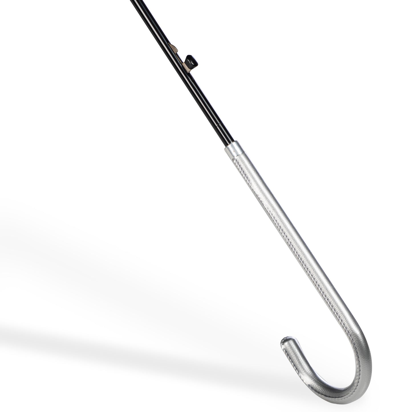 Everyday Giraffe Print (Metallic) Silver Stick Umbrella